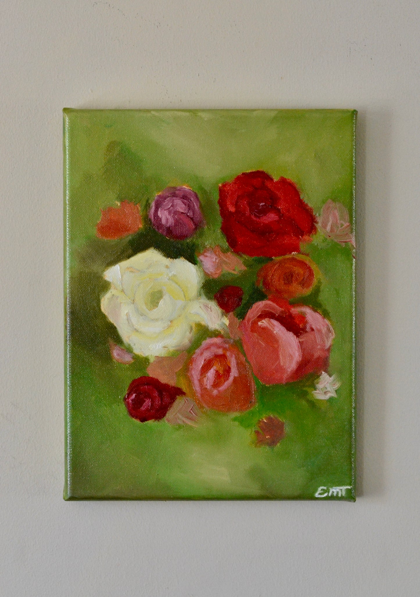 Spring Floral Oil Painting