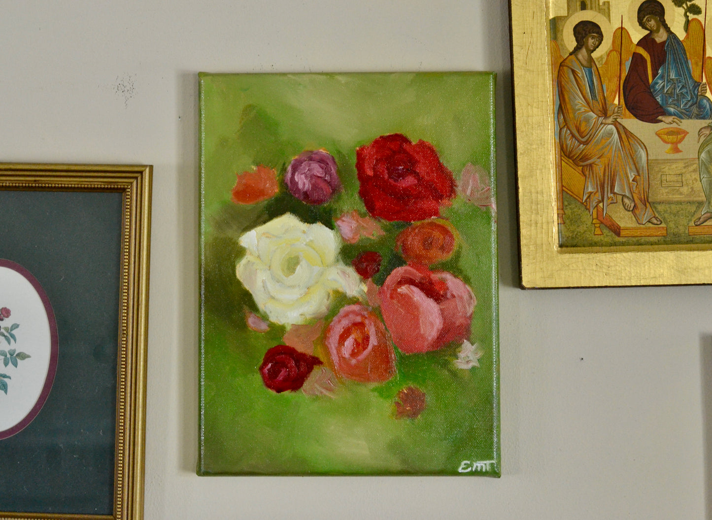 Spring Floral Oil Painting