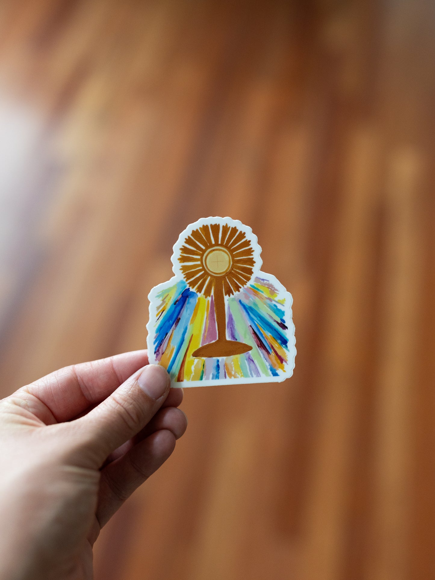 Monstrance Sticker