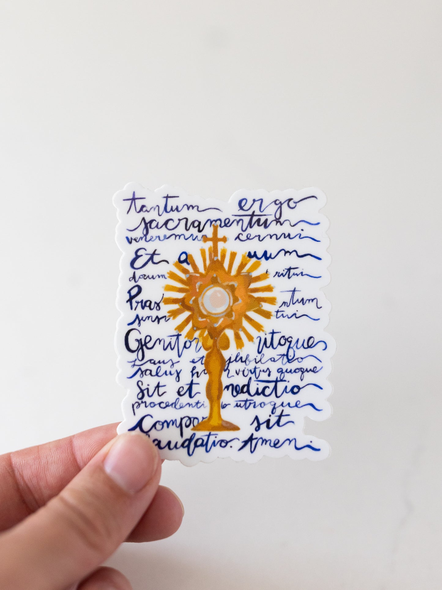 Adoration Sticker