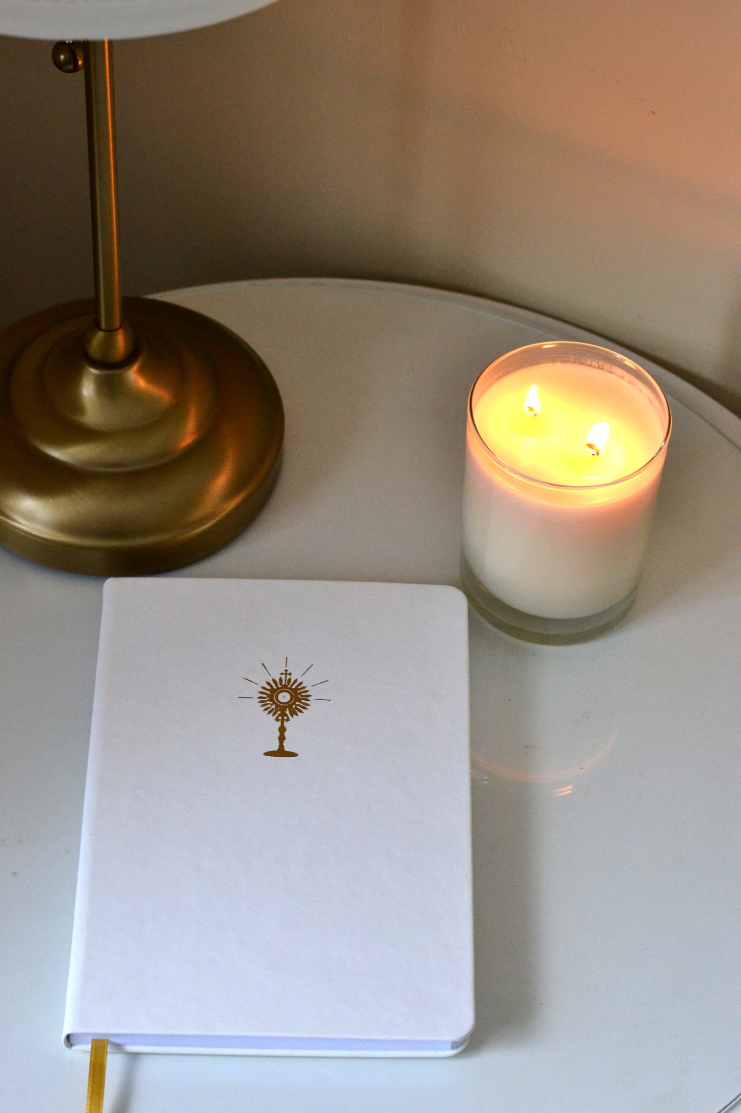 Rejoice Notebook - Gold Eucharist Design