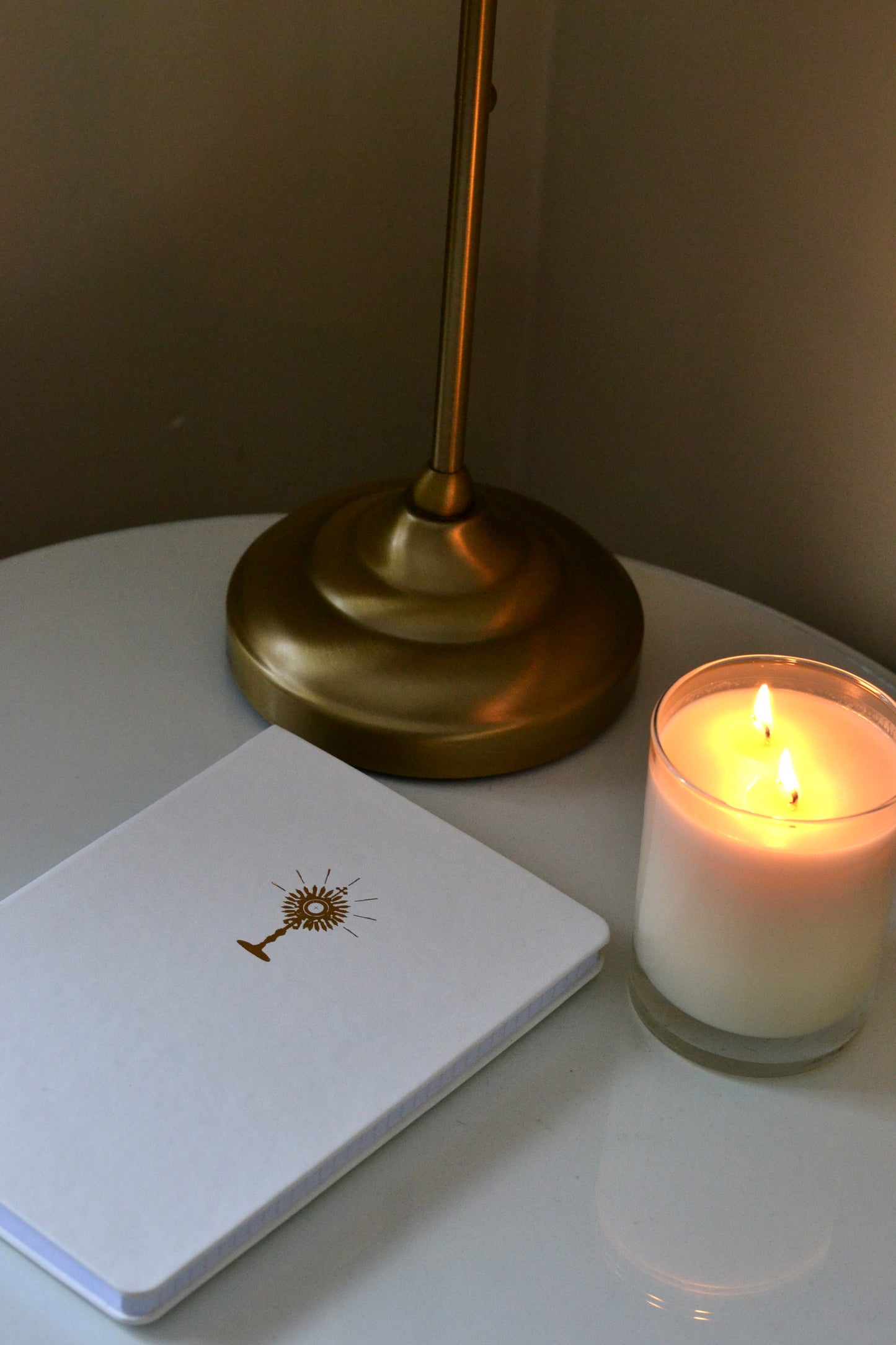 Rejoice Notebook - Gold Eucharist Design