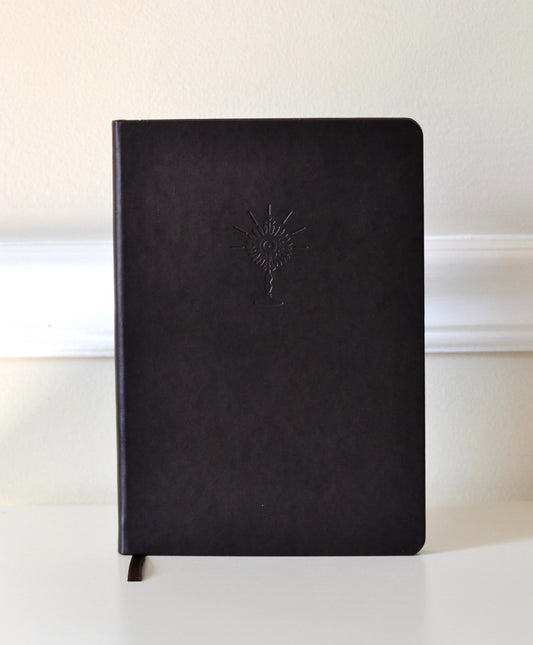 Eucharist Notebook - Dark Brown Embossing
