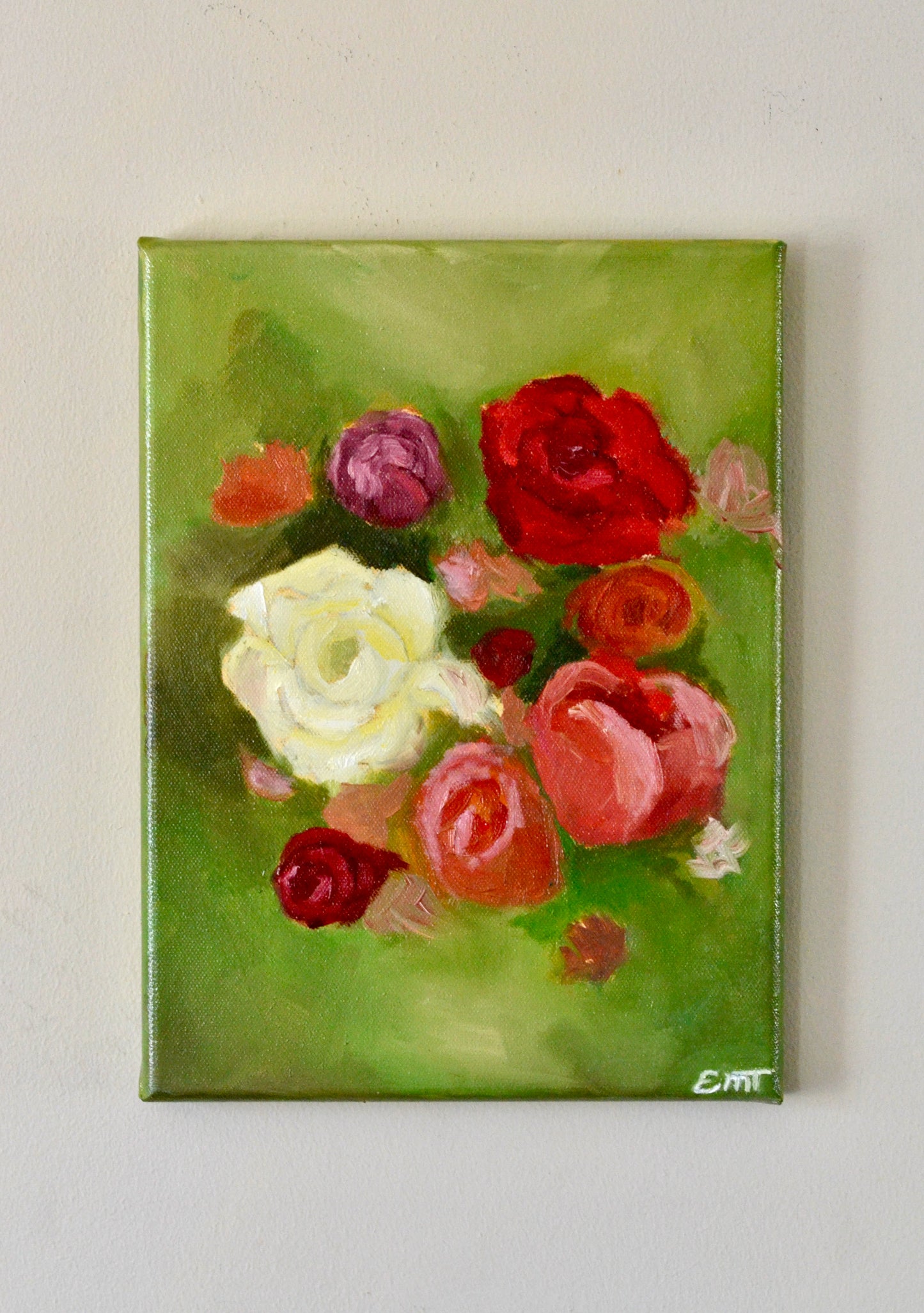 Spring Floral Oil Painting