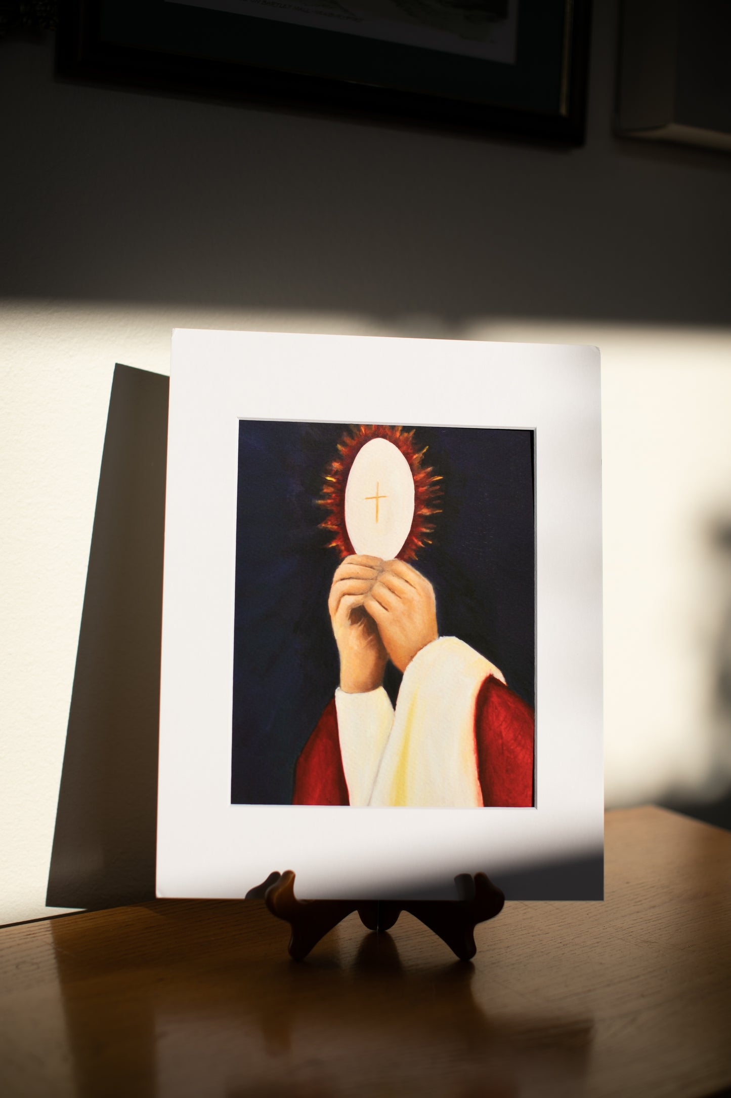 Eucharist Catholic Art Print
