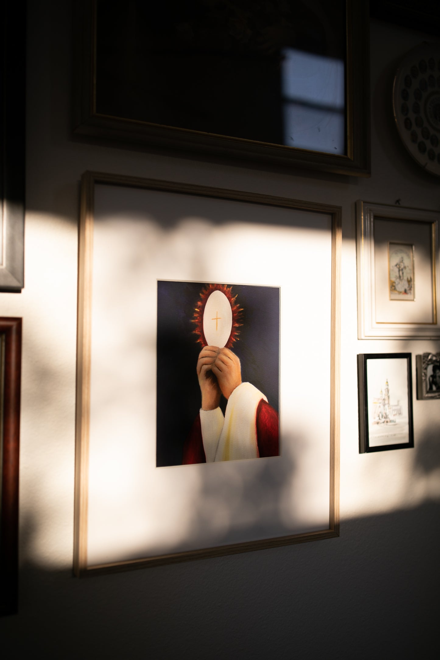Eucharist Catholic Art Print