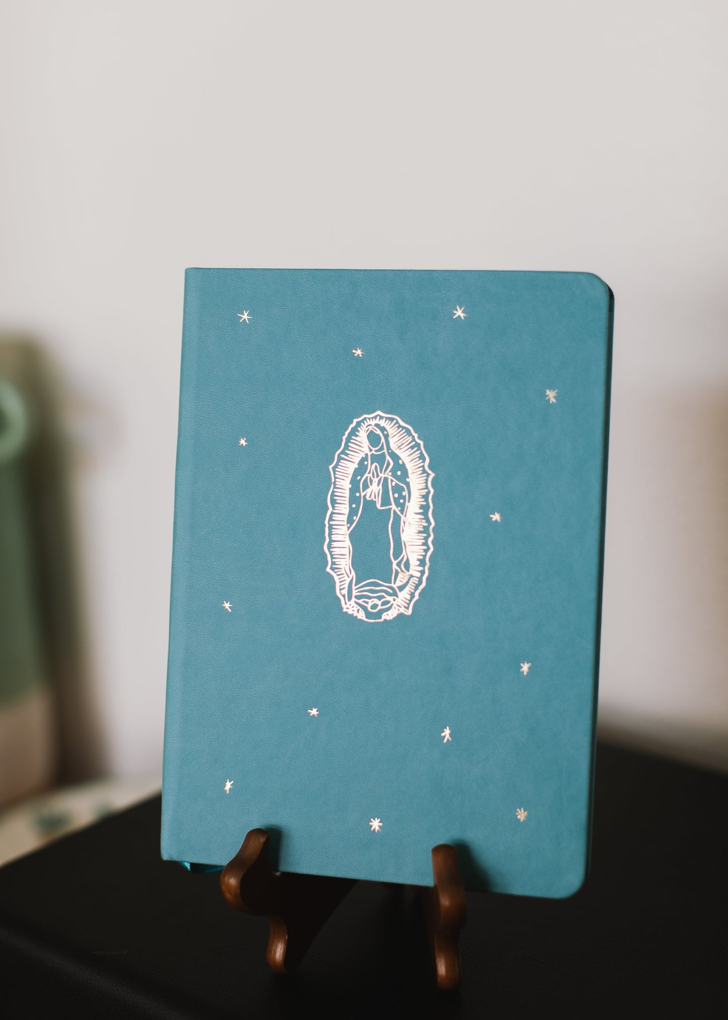 Our Lady of Guadalupe Notebook with Gold Detailing