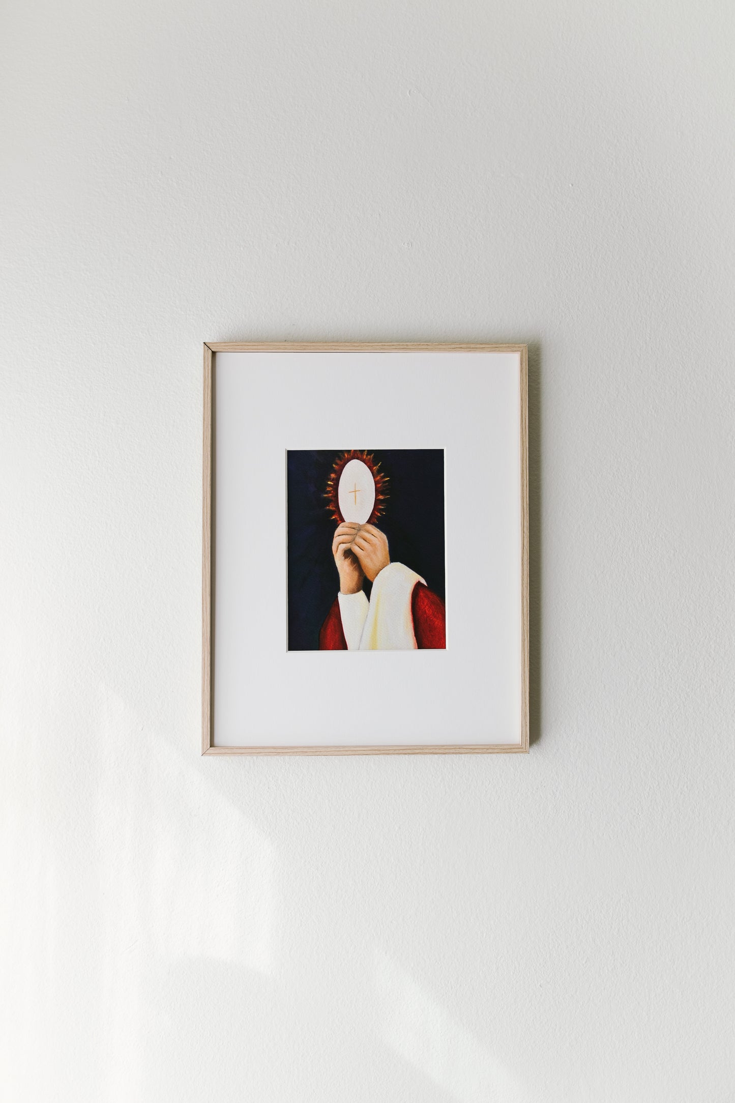 Eucharist Catholic Art Print