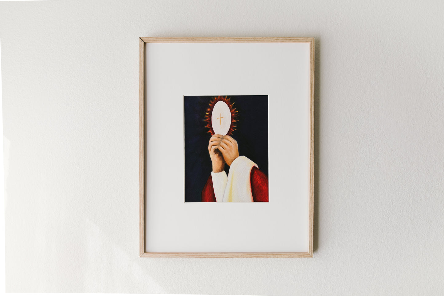 Eucharist Catholic Art Print