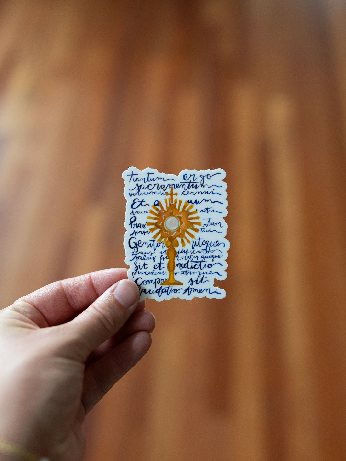 Adoration Sticker