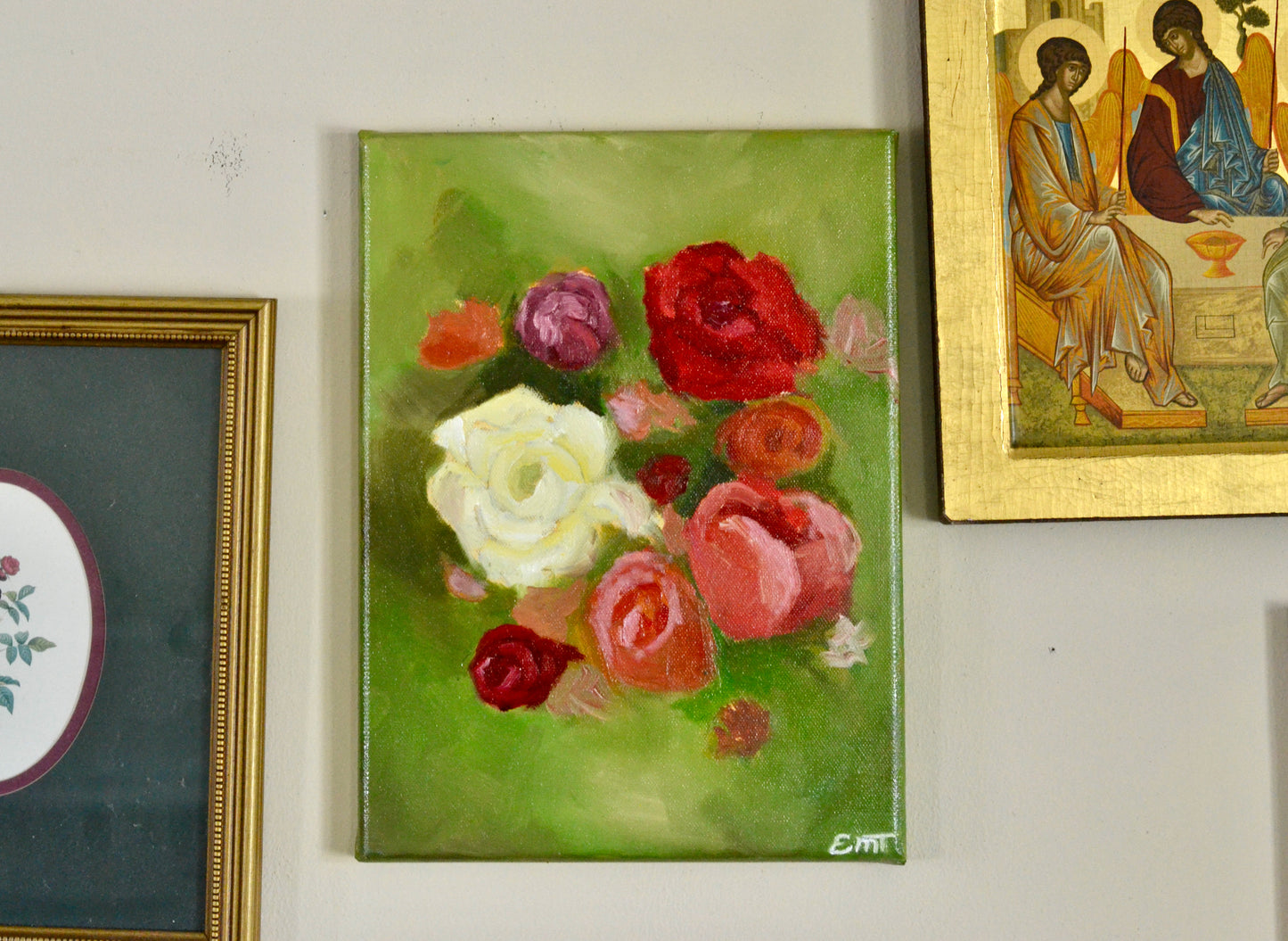 Spring Floral Oil Painting